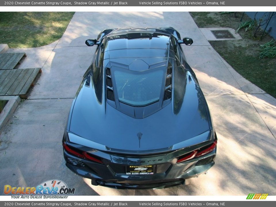 2020 Chevrolet Corvette Stingray Coupe Shadow Gray Metallic / Jet Black Photo #14