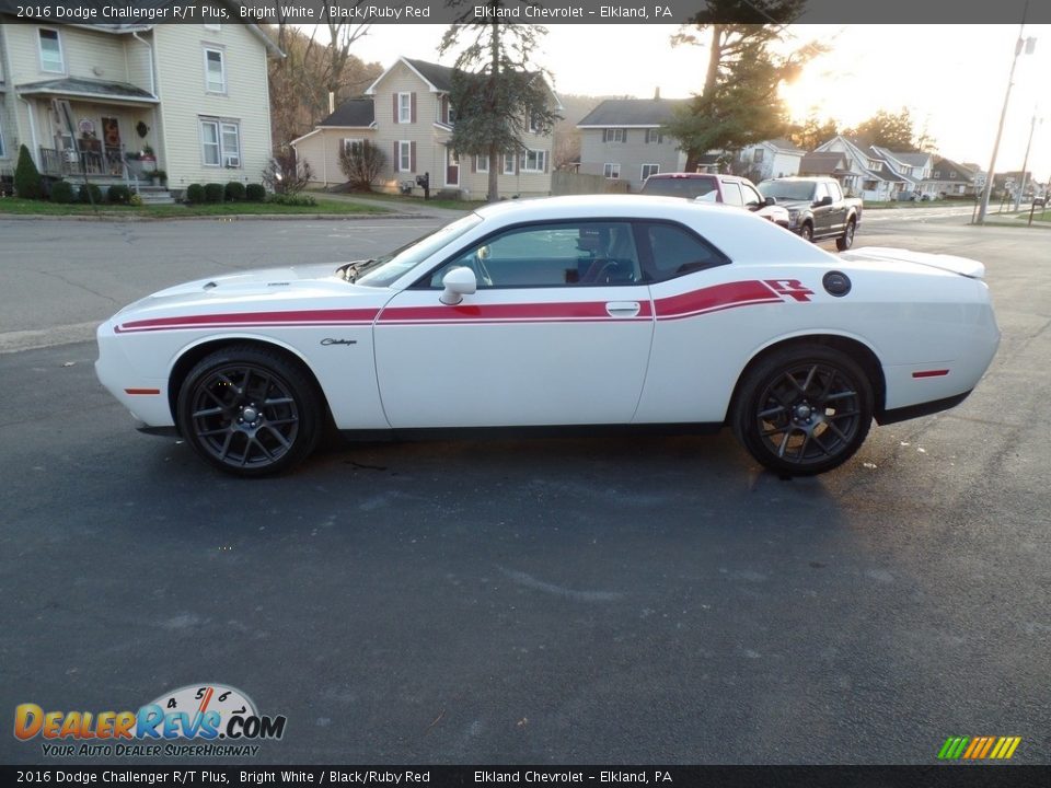 Bright White 2016 Dodge Challenger R/T Plus Photo #11