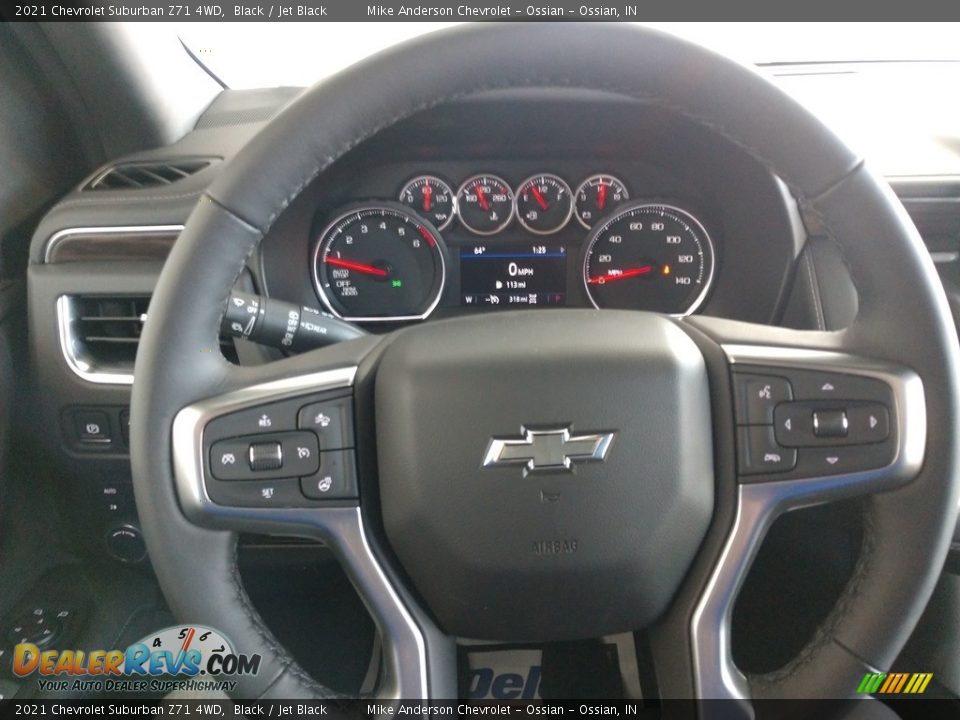 2021 Chevrolet Suburban Z71 4WD Steering Wheel Photo #27