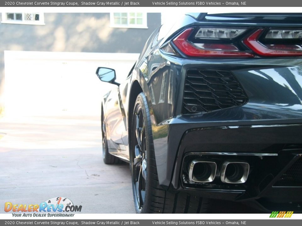 2020 Chevrolet Corvette Stingray Coupe Shadow Gray Metallic / Jet Black Photo #24