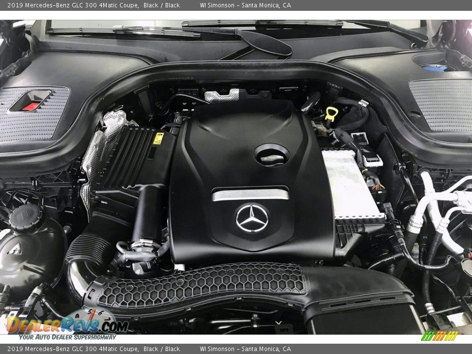 2019 Mercedes-Benz GLC 300 4Matic Coupe Black / Black Photo #9