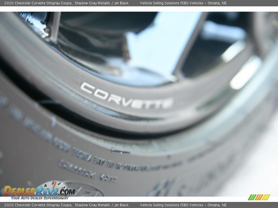 2020 Chevrolet Corvette Stingray Coupe Shadow Gray Metallic / Jet Black Photo #32