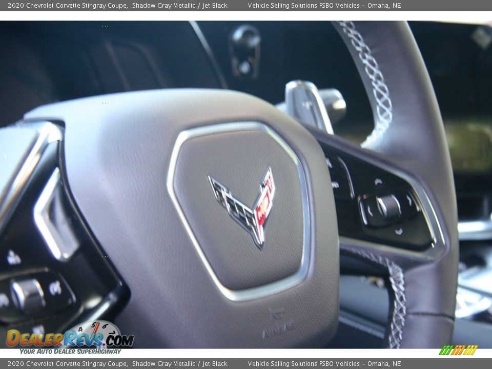 2020 Chevrolet Corvette Stingray Coupe Shadow Gray Metallic / Jet Black Photo #34