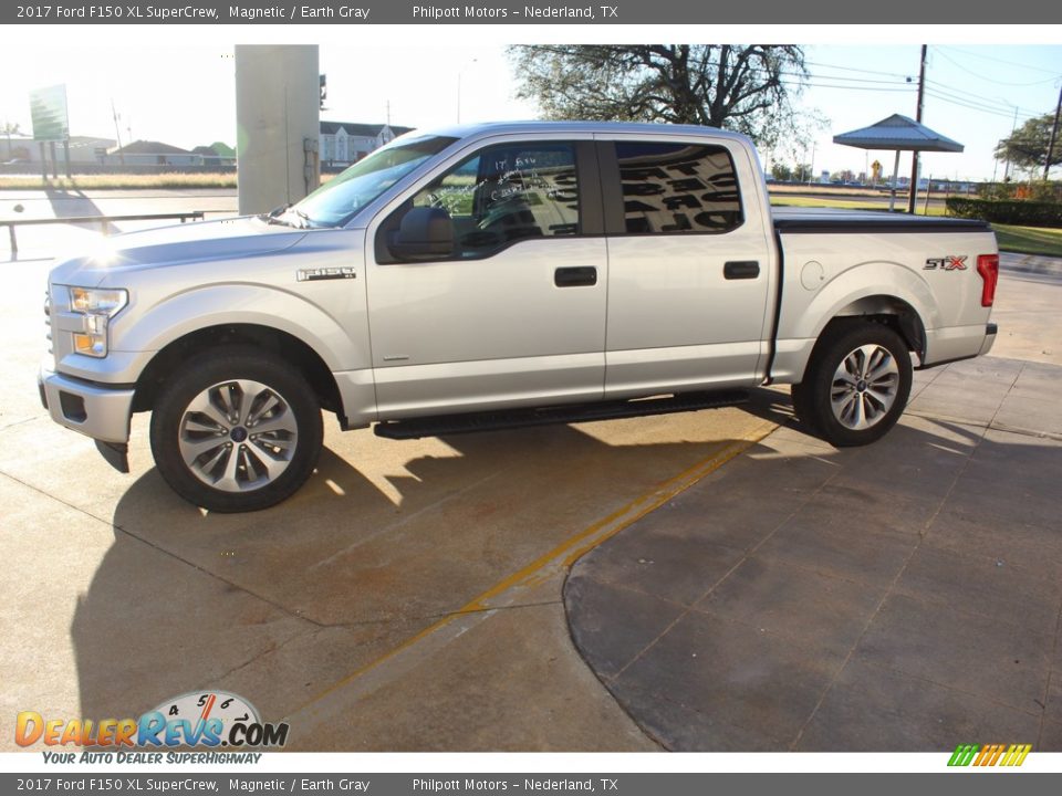 2017 Ford F150 XL SuperCrew Magnetic / Earth Gray Photo #6