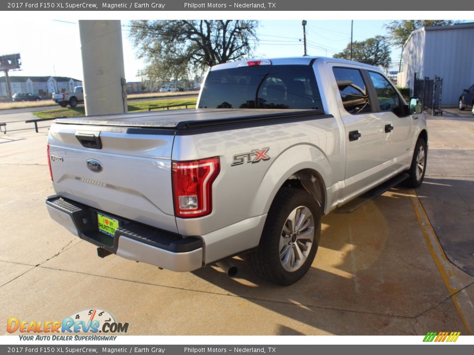2017 Ford F150 XL SuperCrew Magnetic / Earth Gray Photo #9