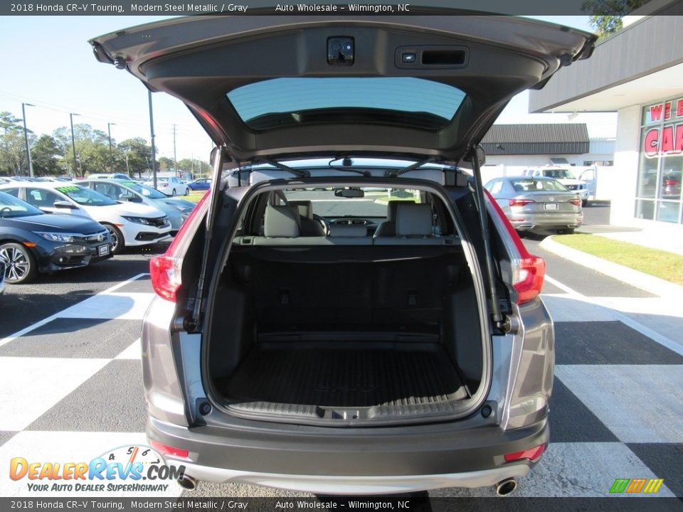 2018 Honda CR-V Touring Modern Steel Metallic / Gray Photo #5