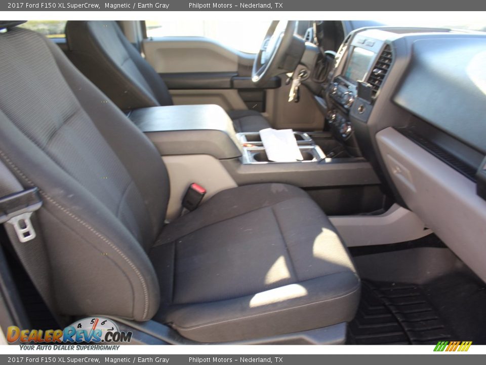 2017 Ford F150 XL SuperCrew Magnetic / Earth Gray Photo #27