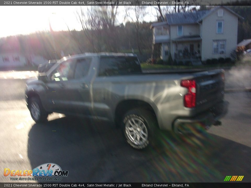 2021 Chevrolet Silverado 1500 RST Double Cab 4x4 Satin Steel Metallic / Jet Black Photo #5