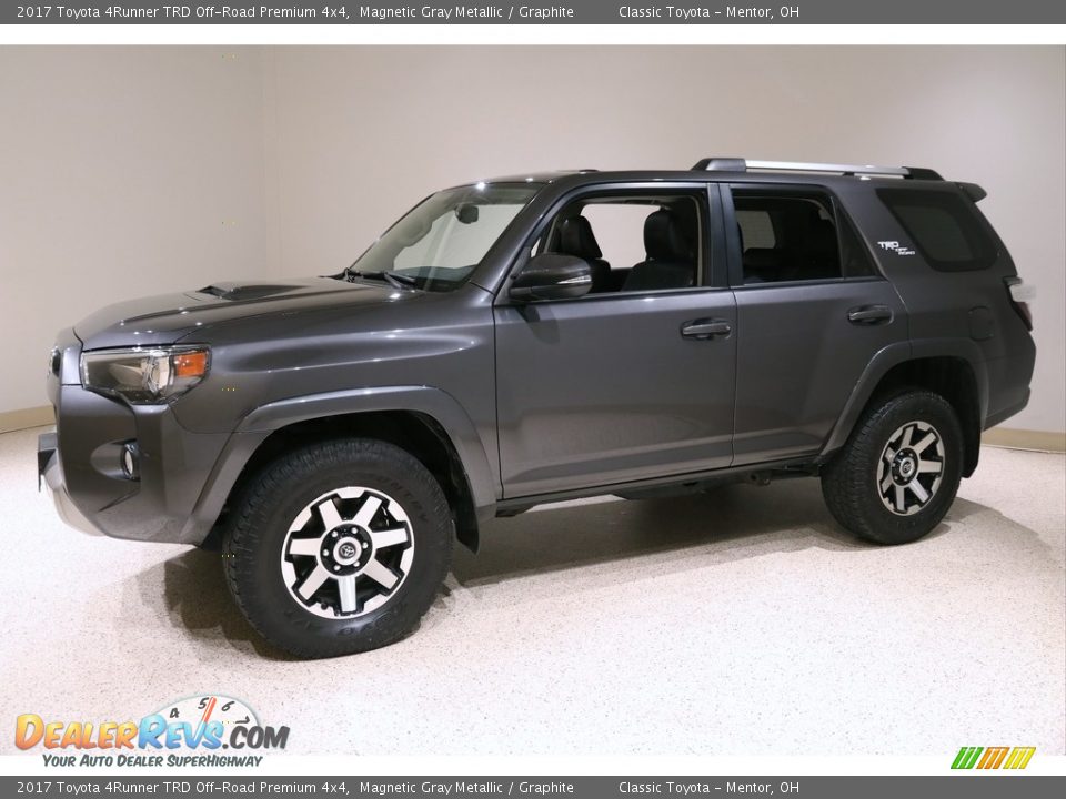 2017 Toyota 4Runner TRD Off-Road Premium 4x4 Magnetic Gray Metallic / Graphite Photo #3