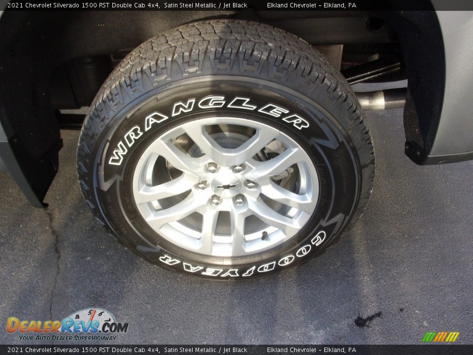 2021 Chevrolet Silverado 1500 RST Double Cab 4x4 Wheel Photo #12