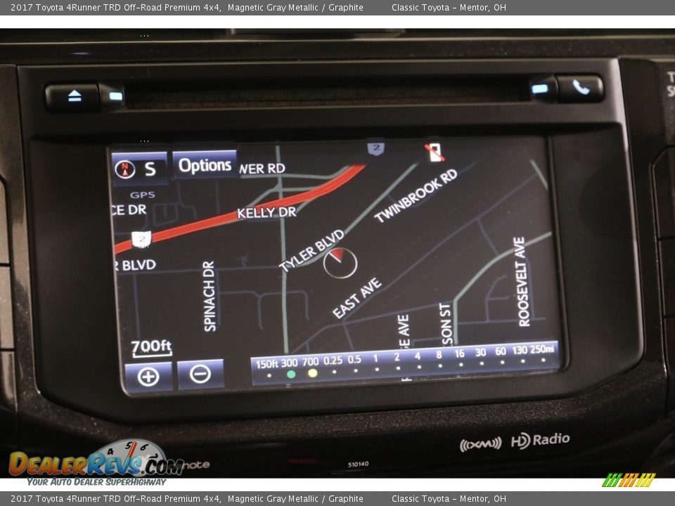 2017 Toyota 4Runner TRD Off-Road Premium 4x4 Magnetic Gray Metallic / Graphite Photo #11