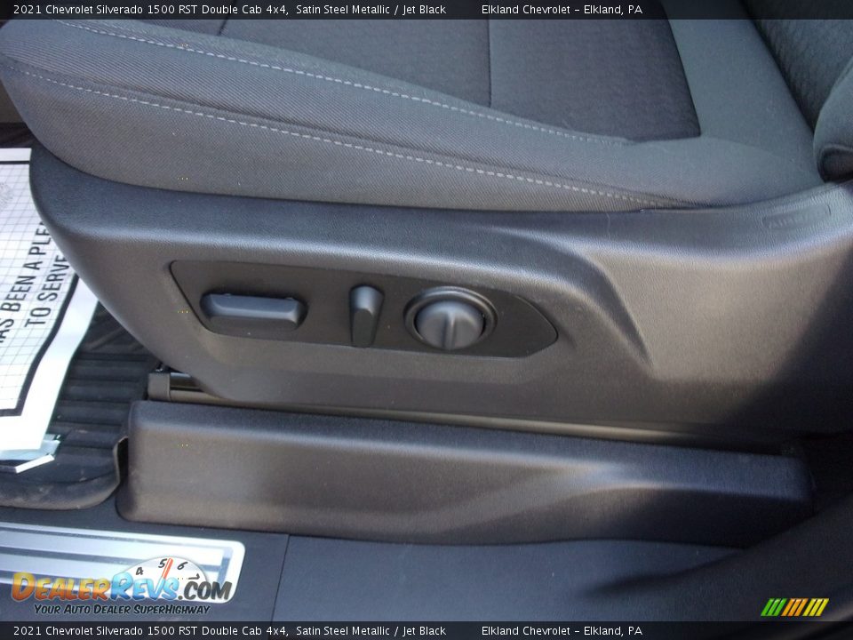 2021 Chevrolet Silverado 1500 RST Double Cab 4x4 Satin Steel Metallic / Jet Black Photo #16