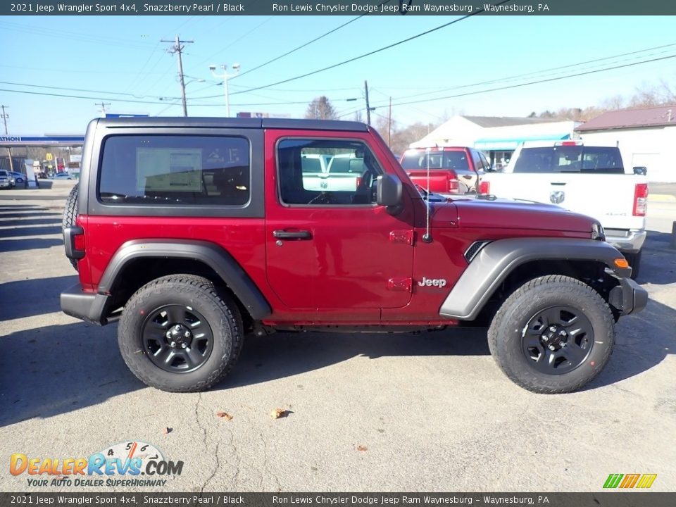 Snazzberry Pearl 2021 Jeep Wrangler Sport 4x4 Photo #7