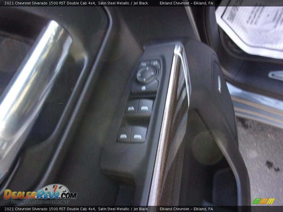 2021 Chevrolet Silverado 1500 RST Double Cab 4x4 Satin Steel Metallic / Jet Black Photo #17