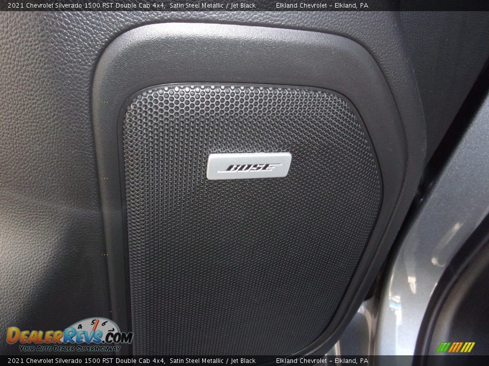 2021 Chevrolet Silverado 1500 RST Double Cab 4x4 Satin Steel Metallic / Jet Black Photo #18