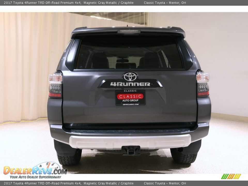 2017 Toyota 4Runner TRD Off-Road Premium 4x4 Magnetic Gray Metallic / Graphite Photo #22