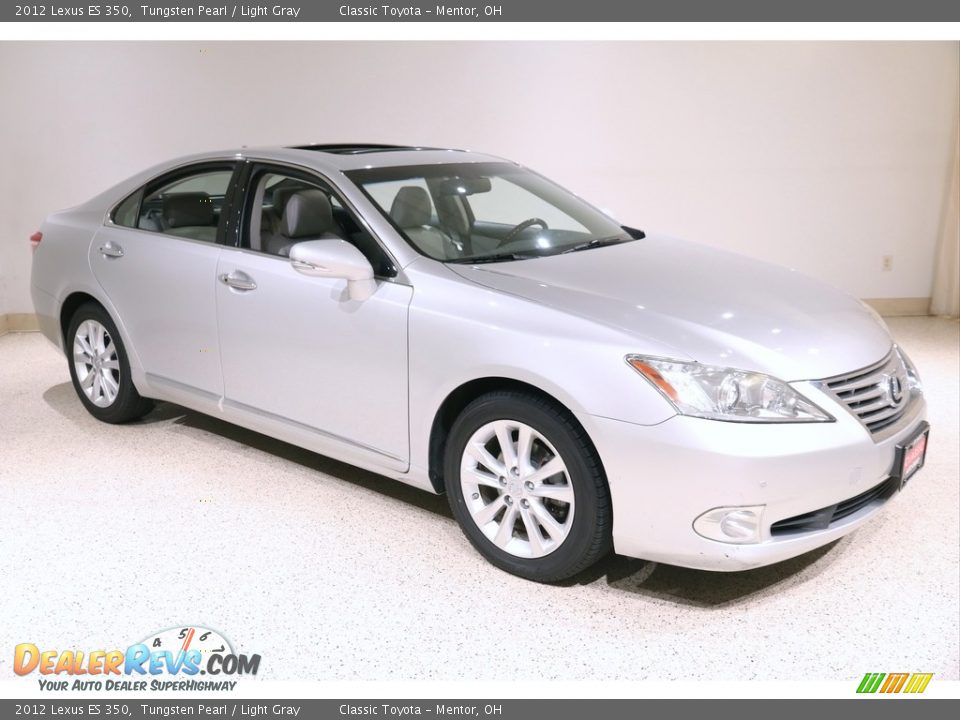 2012 Lexus ES 350 Tungsten Pearl / Light Gray Photo #1