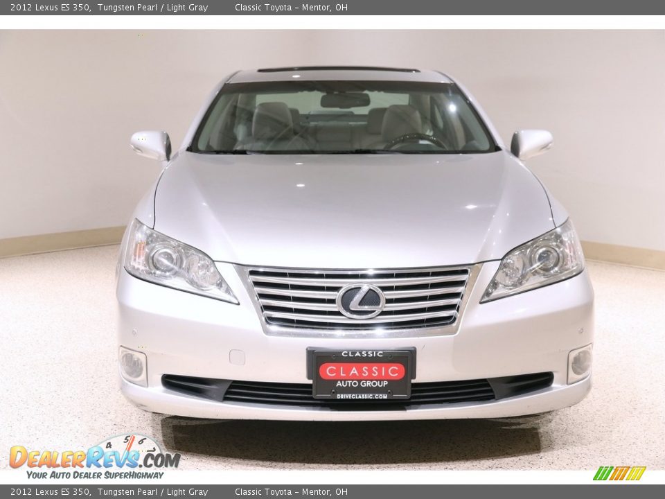 2012 Lexus ES 350 Tungsten Pearl / Light Gray Photo #2
