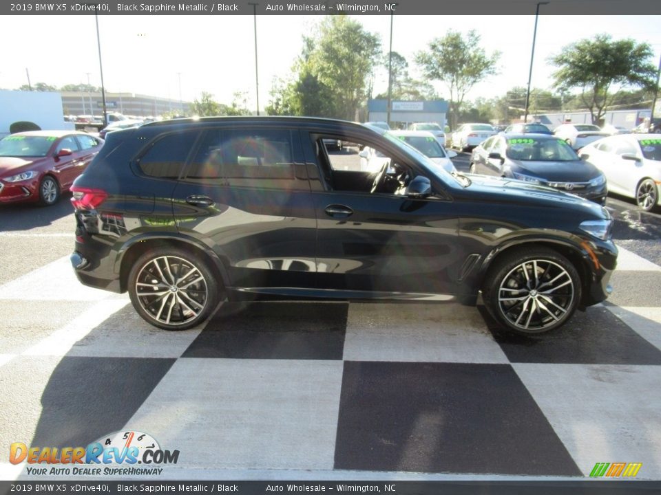 2019 BMW X5 xDrive40i Black Sapphire Metallic / Black Photo #3