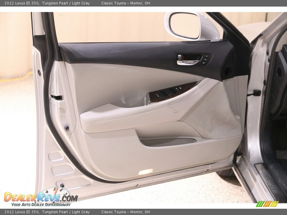 2012 Lexus ES 350 Tungsten Pearl / Light Gray Photo #4