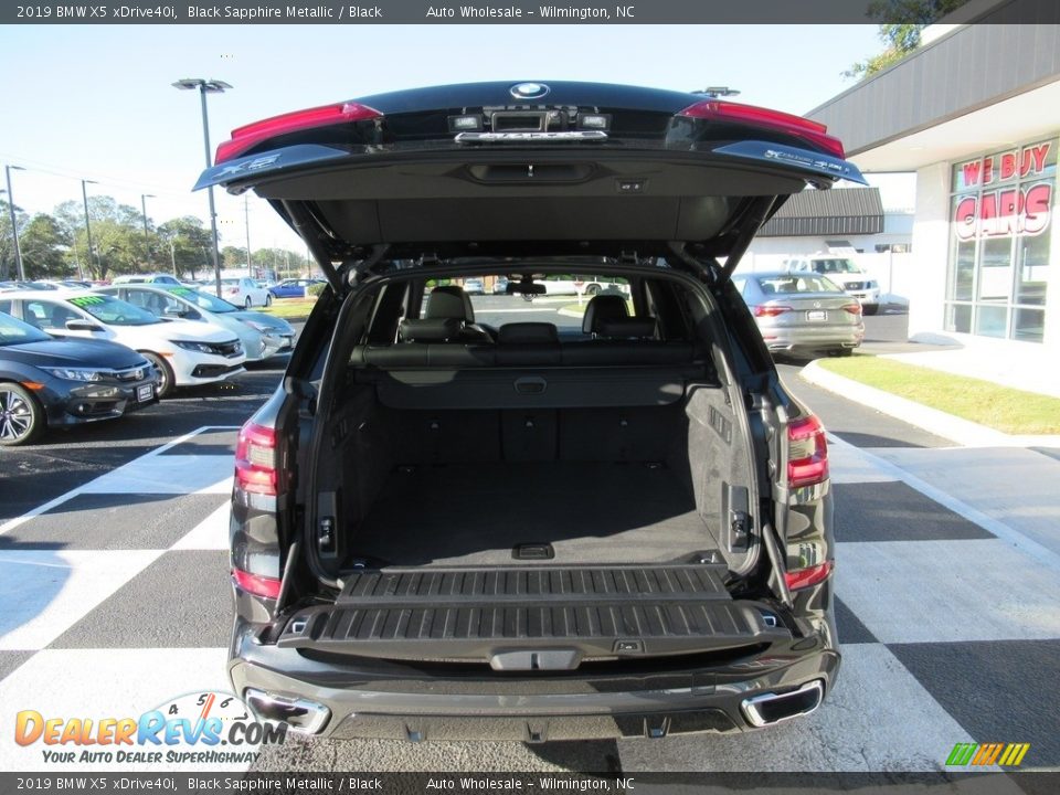 2019 BMW X5 xDrive40i Black Sapphire Metallic / Black Photo #5
