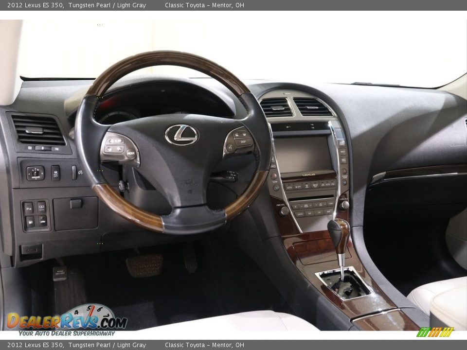 2012 Lexus ES 350 Tungsten Pearl / Light Gray Photo #6