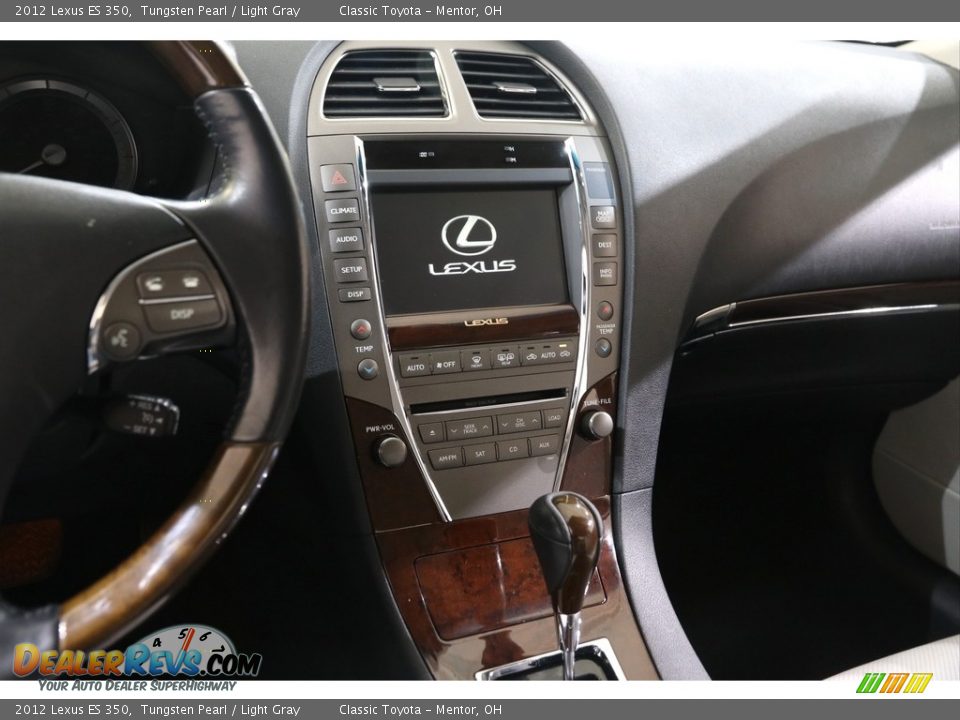 2012 Lexus ES 350 Tungsten Pearl / Light Gray Photo #9
