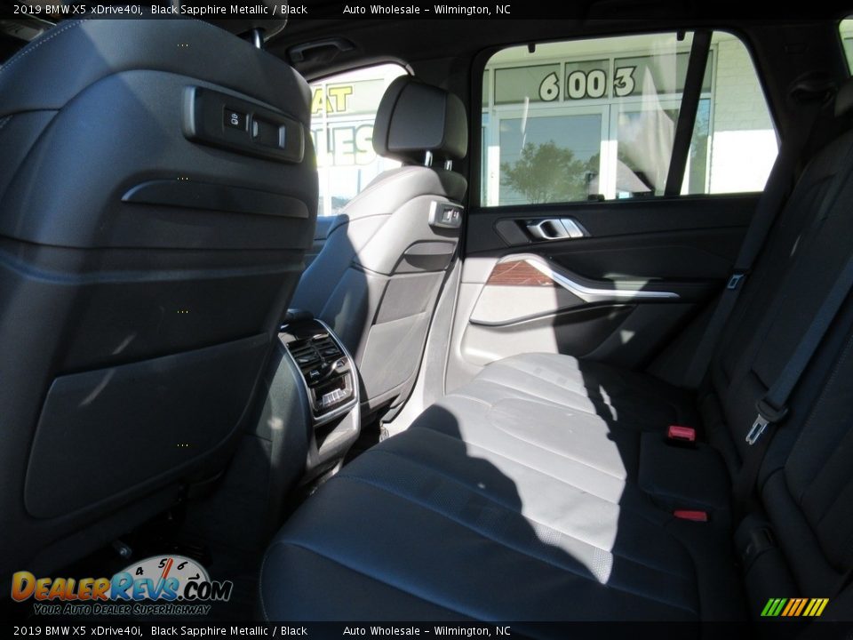 2019 BMW X5 xDrive40i Black Sapphire Metallic / Black Photo #12