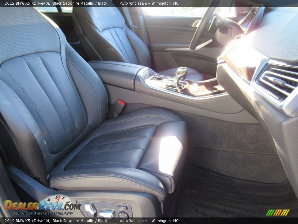 2019 BMW X5 xDrive40i Black Sapphire Metallic / Black Photo #13