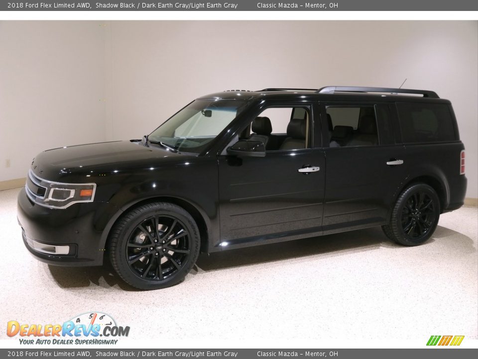 Shadow Black 2018 Ford Flex Limited AWD Photo #3