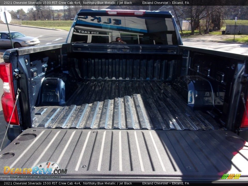2021 Chevrolet Silverado 1500 RST Crew Cab 4x4 Northsky Blue Metallic / Jet Black Photo #8