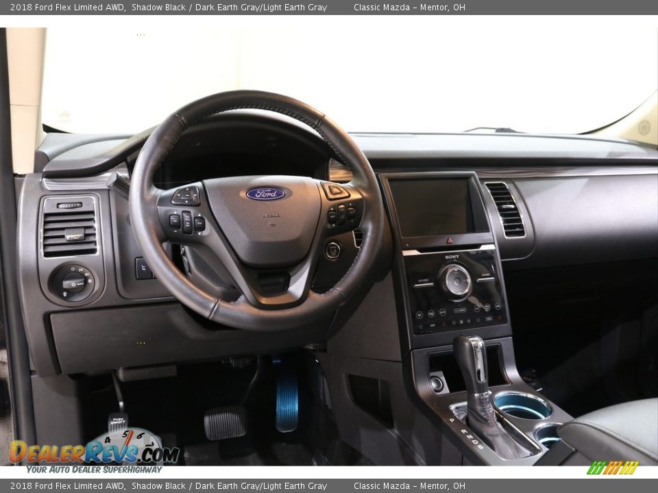 Dashboard of 2018 Ford Flex Limited AWD Photo #7