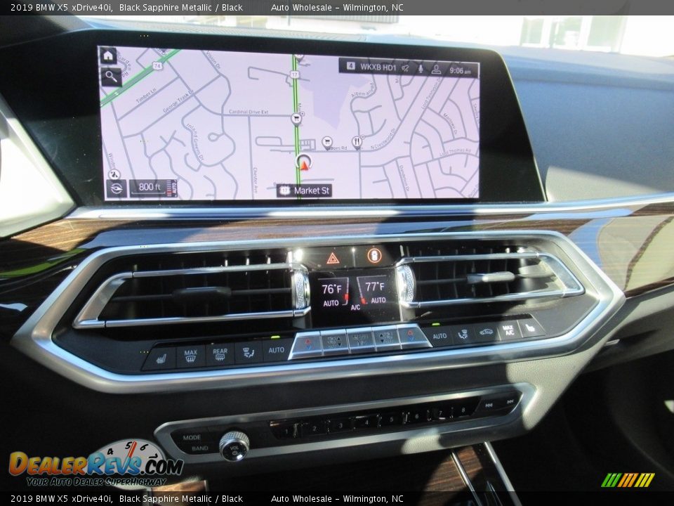 2019 BMW X5 xDrive40i Black Sapphire Metallic / Black Photo #17