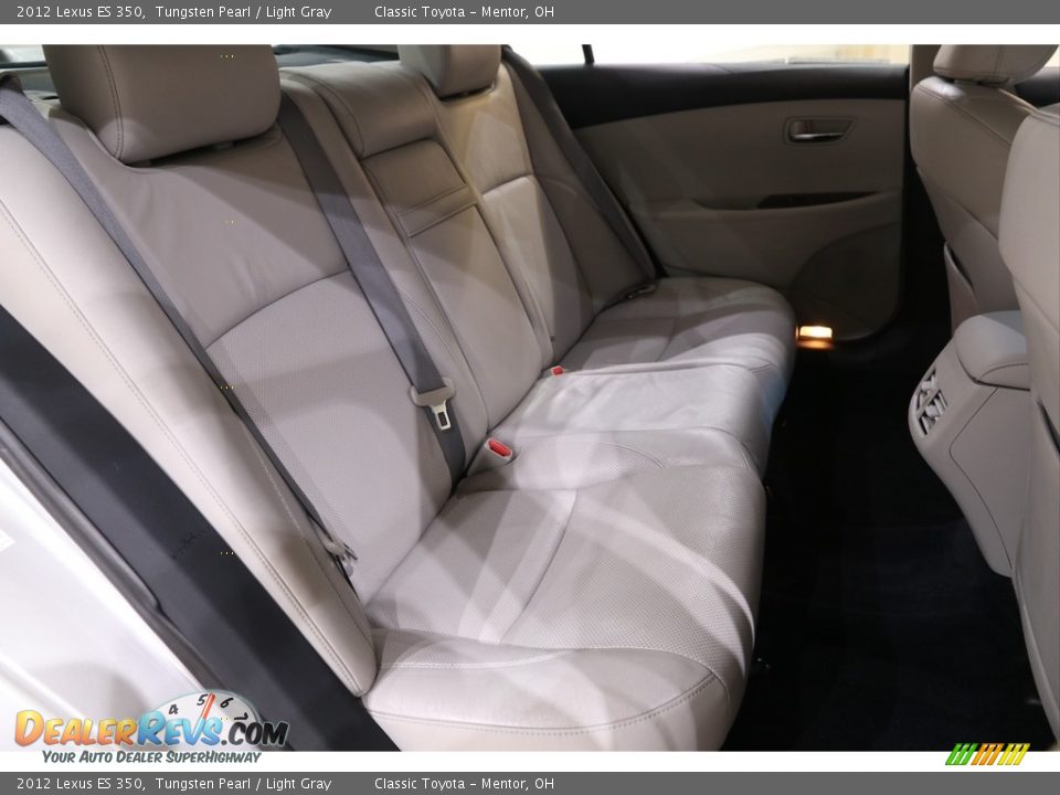 2012 Lexus ES 350 Tungsten Pearl / Light Gray Photo #19