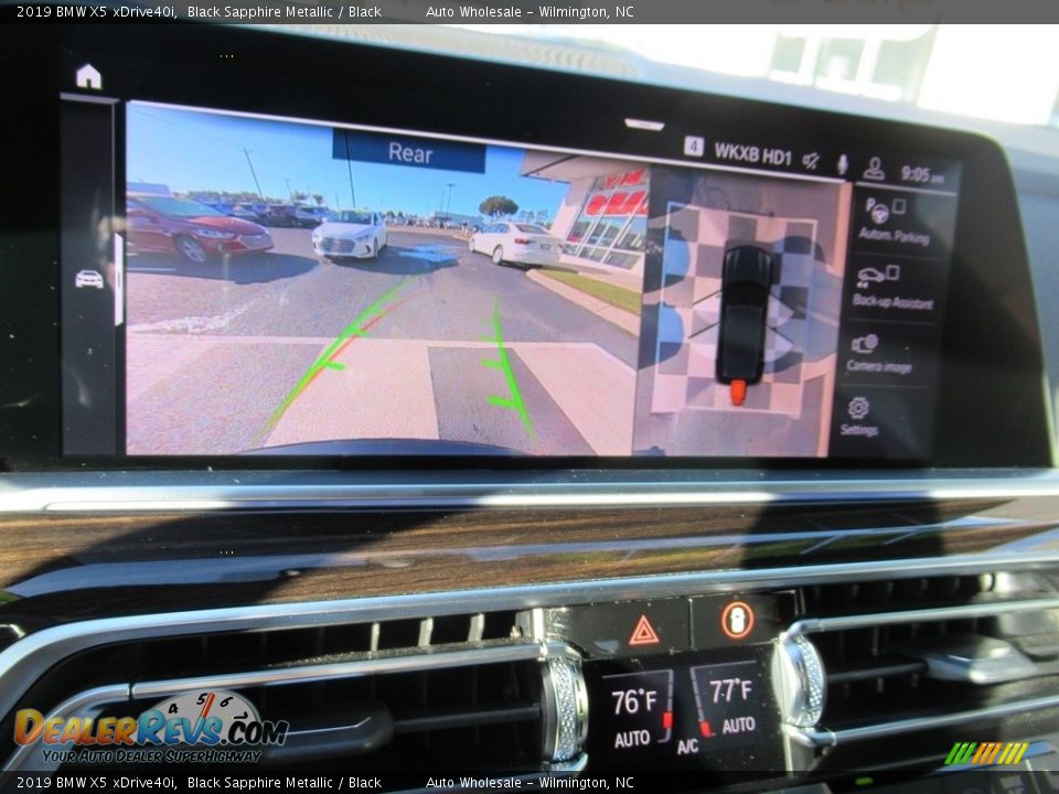 2019 BMW X5 xDrive40i Black Sapphire Metallic / Black Photo #18