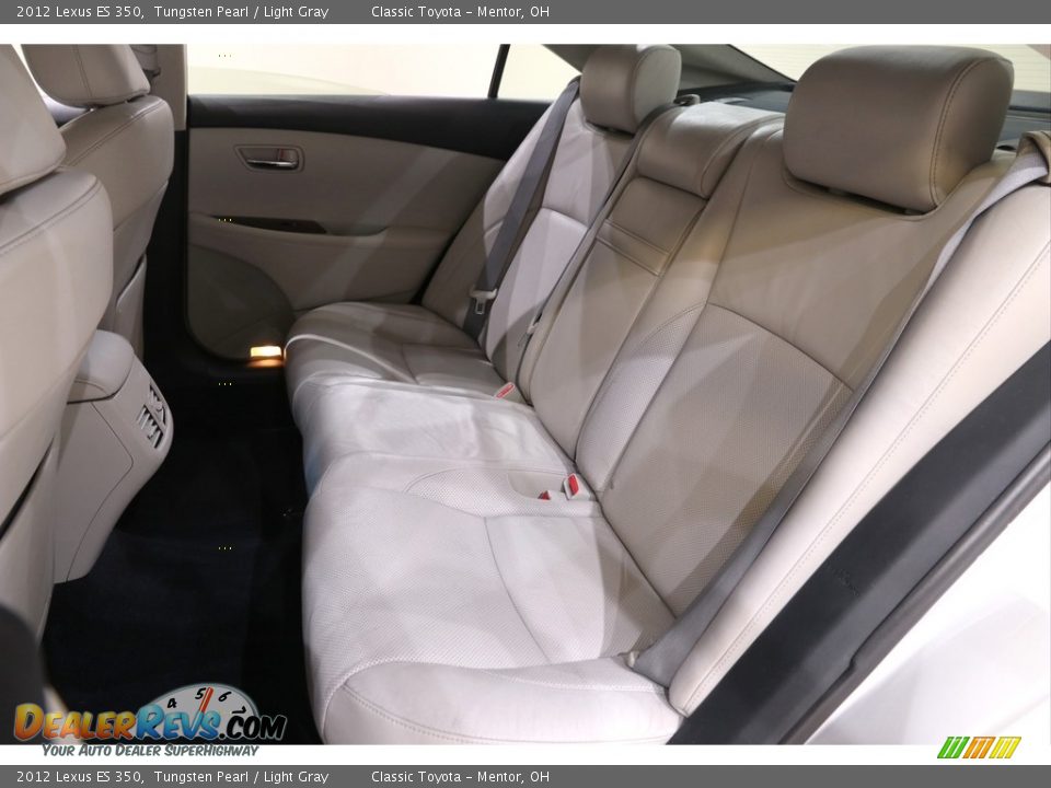 2012 Lexus ES 350 Tungsten Pearl / Light Gray Photo #20
