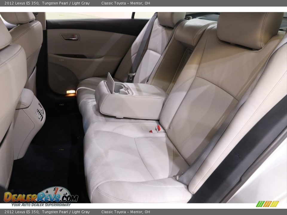 2012 Lexus ES 350 Tungsten Pearl / Light Gray Photo #21