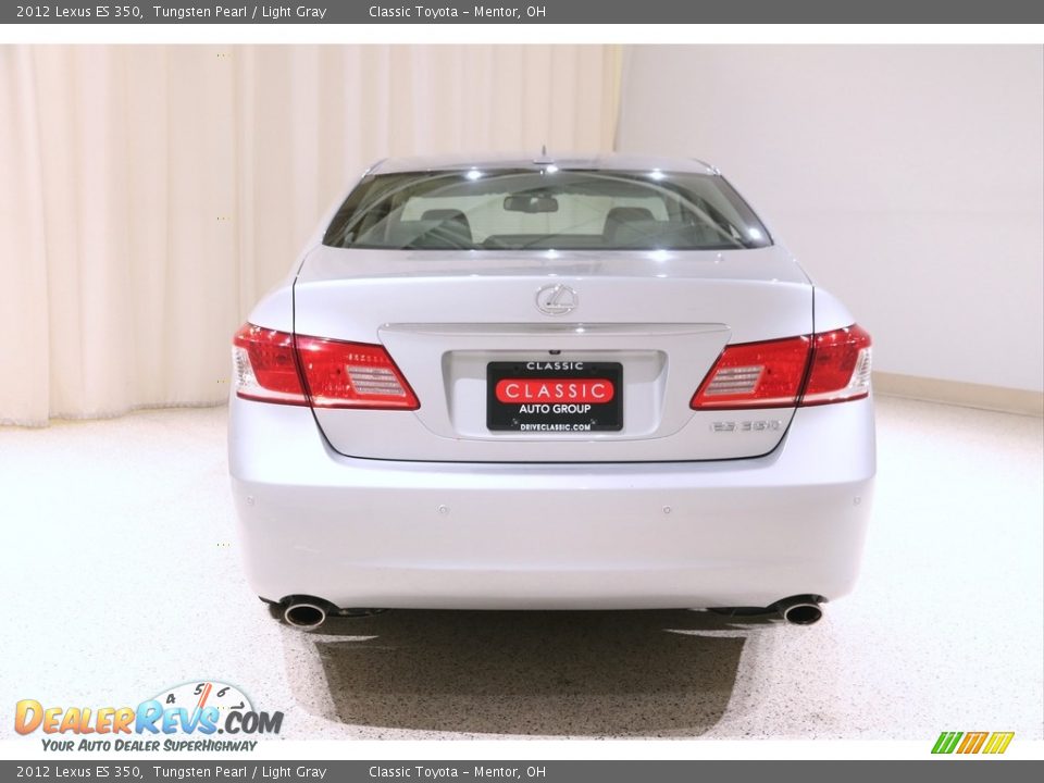 2012 Lexus ES 350 Tungsten Pearl / Light Gray Photo #22