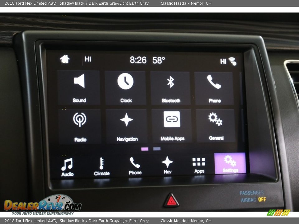 Controls of 2018 Ford Flex Limited AWD Photo #15