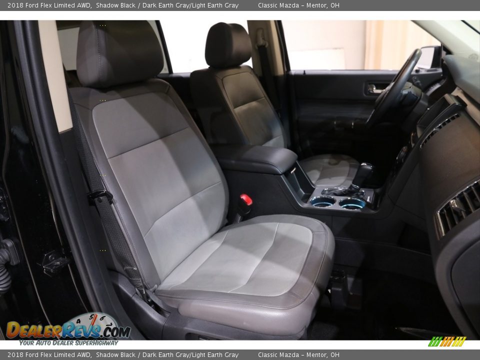 Front Seat of 2018 Ford Flex Limited AWD Photo #18