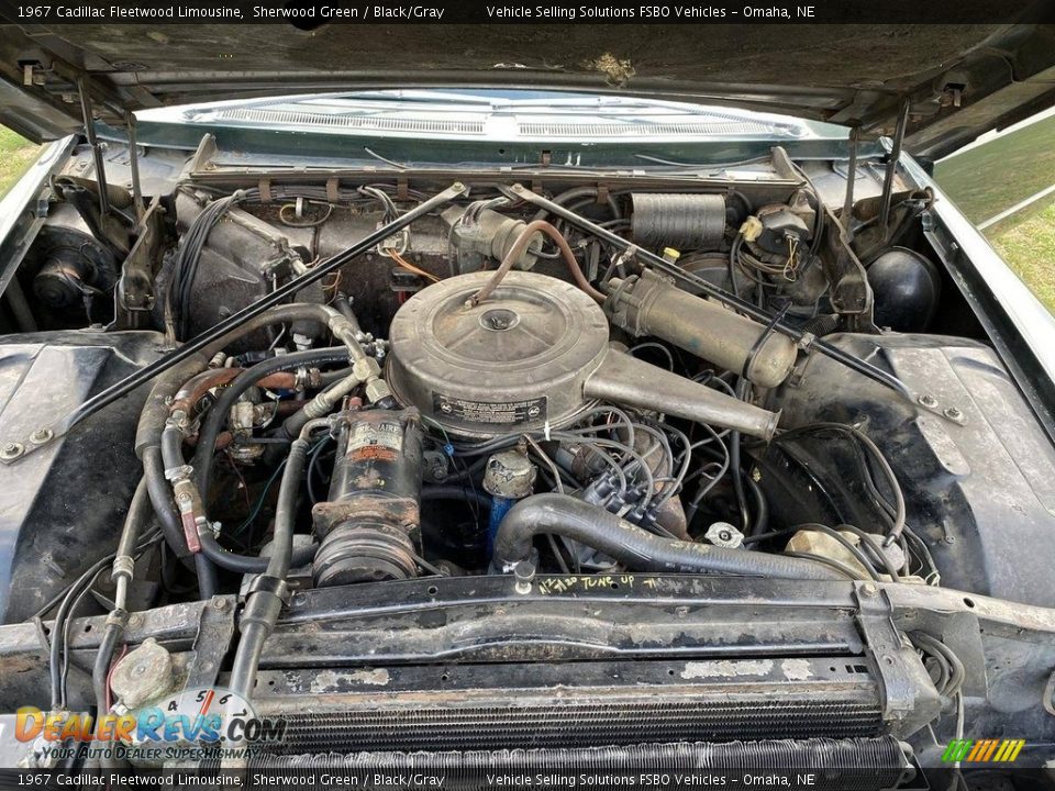 1967 Cadillac Fleetwood Limousine 429 cid OHV 16-Valve V8 Engine Photo #2