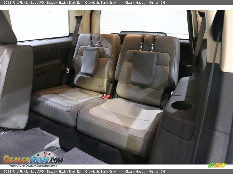 Rear Seat of 2018 Ford Flex Limited AWD Photo #21