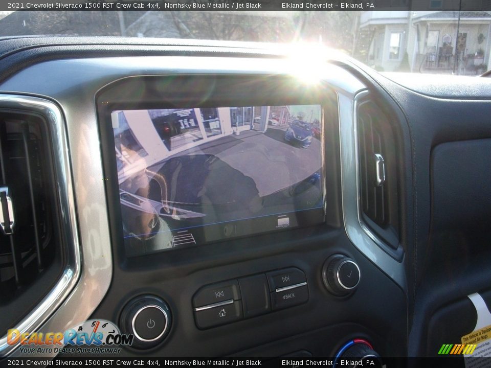2021 Chevrolet Silverado 1500 RST Crew Cab 4x4 Northsky Blue Metallic / Jet Black Photo #23