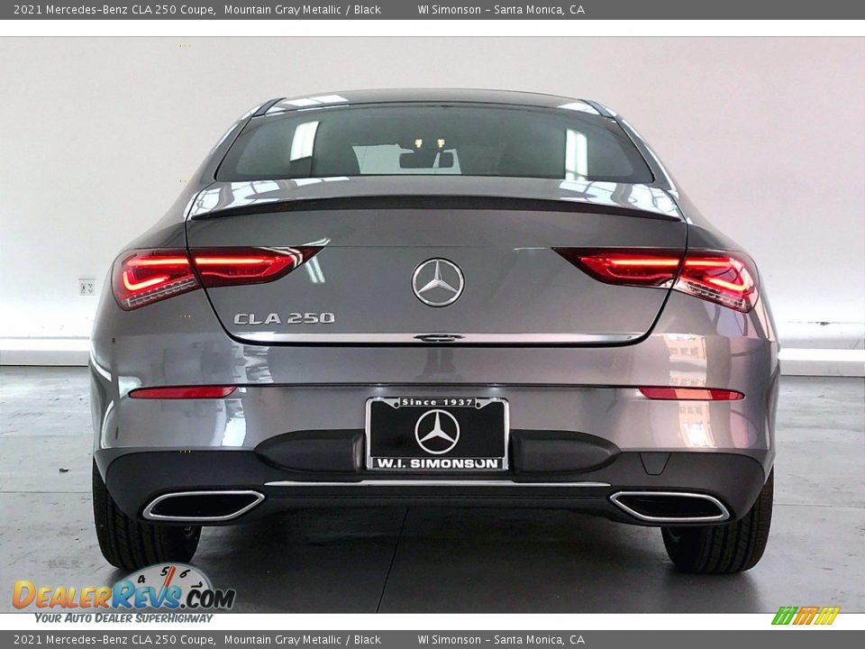 2021 Mercedes-Benz CLA 250 Coupe Mountain Gray Metallic / Black Photo #3