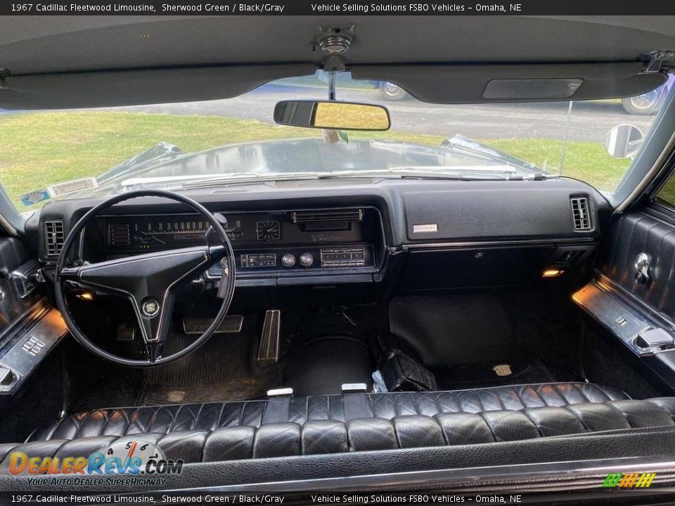 Front Seat of 1967 Cadillac Fleetwood Limousine Photo #6