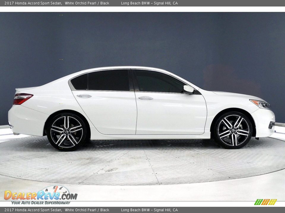 2017 Honda Accord Sport Sedan White Orchid Pearl / Black Photo #14