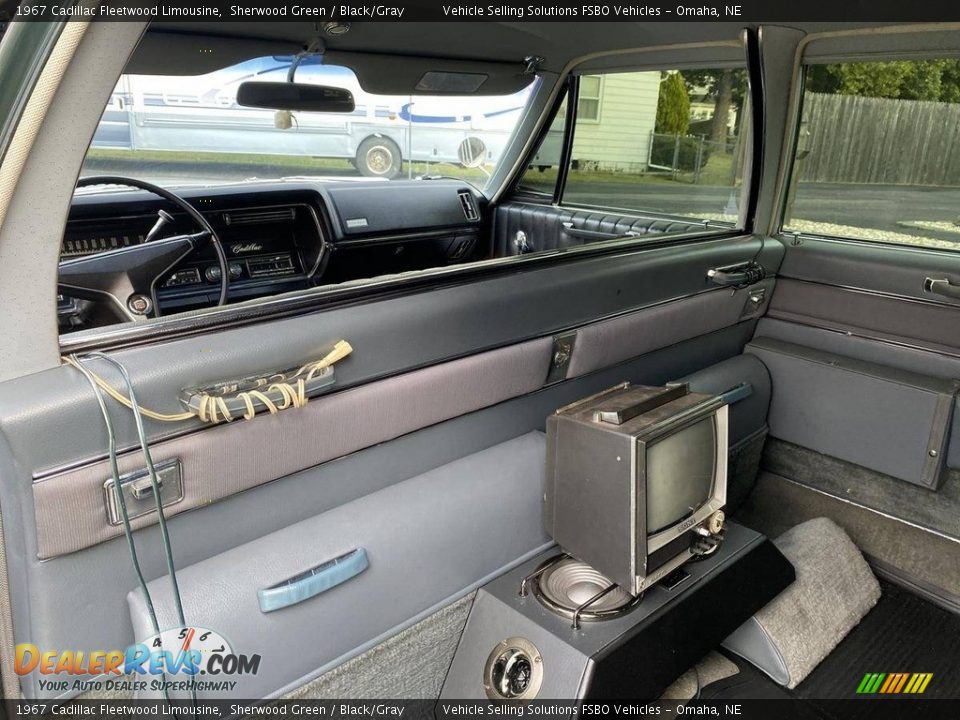 Rear Seat of 1967 Cadillac Fleetwood Limousine Photo #9