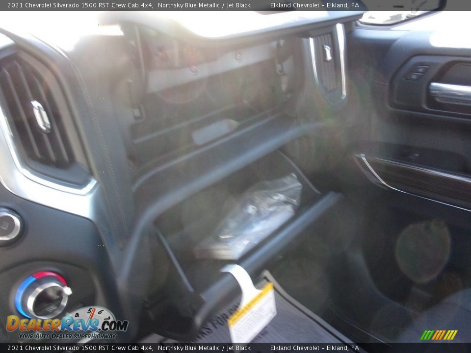 2021 Chevrolet Silverado 1500 RST Crew Cab 4x4 Northsky Blue Metallic / Jet Black Photo #29