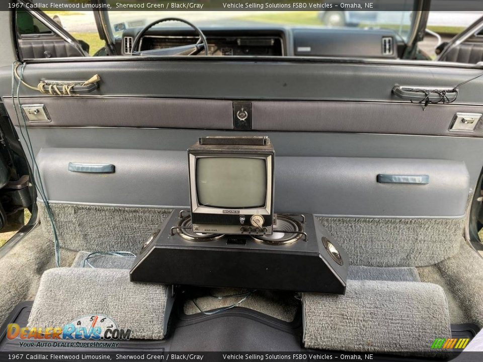 Rear Seat of 1967 Cadillac Fleetwood Limousine Photo #13