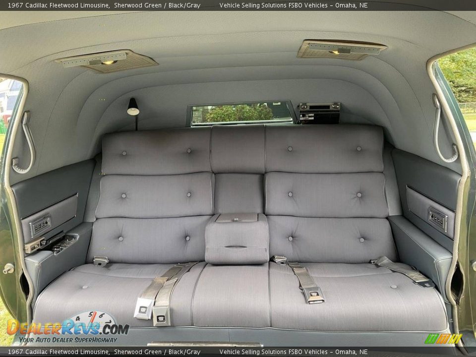 Rear Seat of 1967 Cadillac Fleetwood Limousine Photo #15